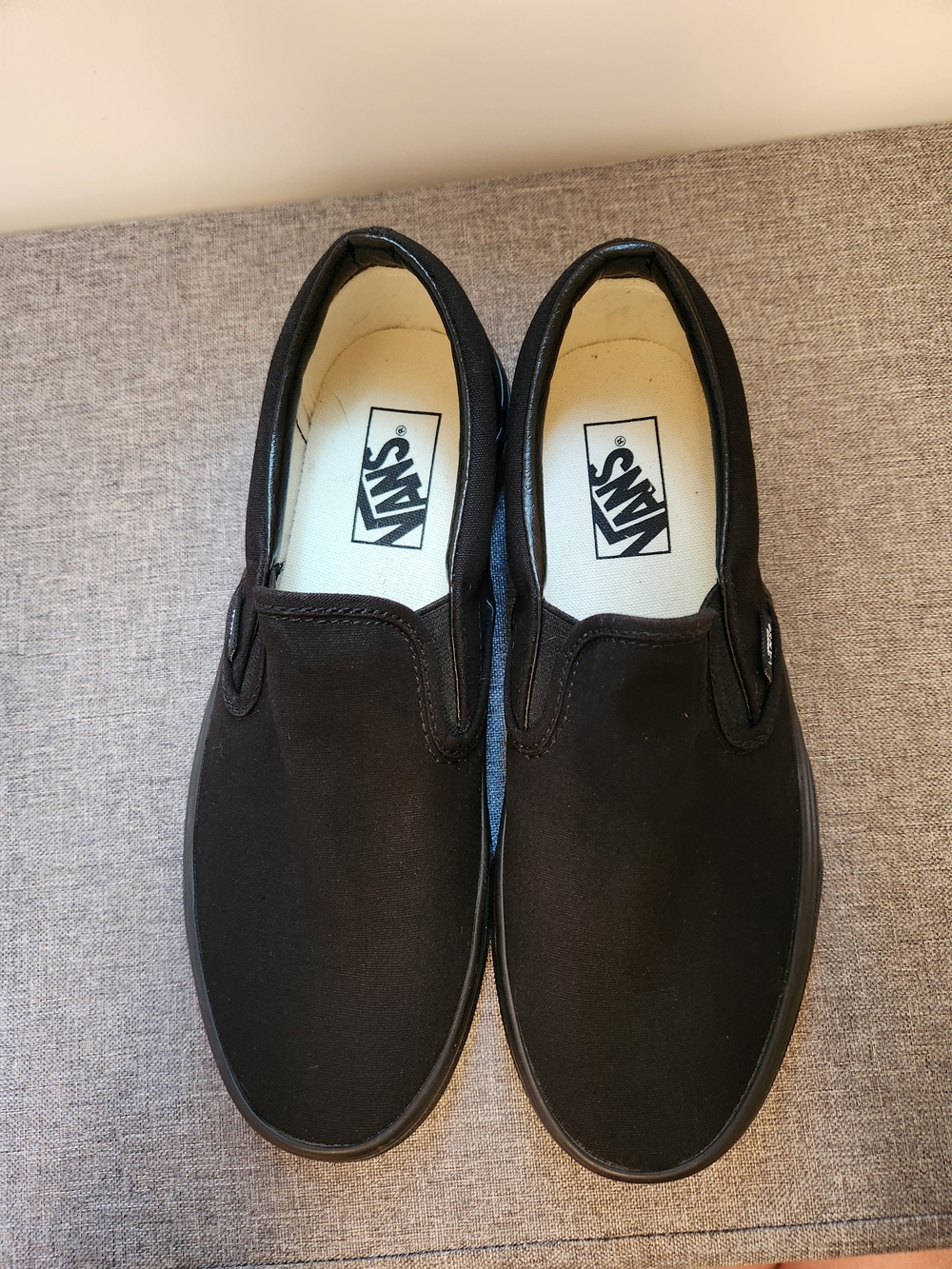 Vans Classic Slip-On Shoes - Black